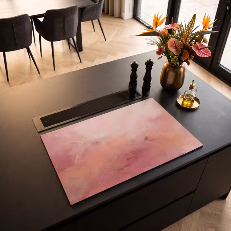 Inductie beschermer - Kunst - Vloeiend - Pastel - Abstract — 3
