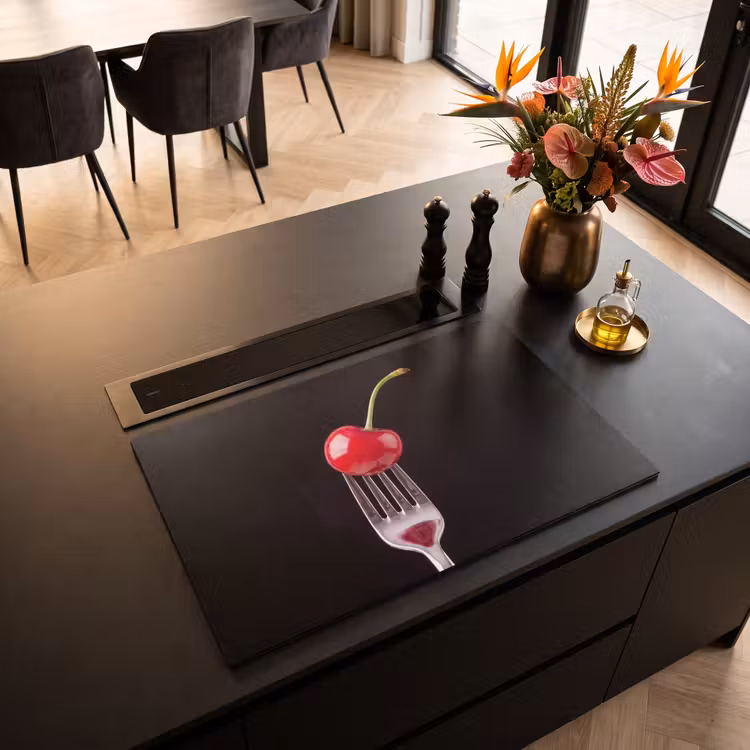 Inductie beschermer - Rode kers - Vork — 3