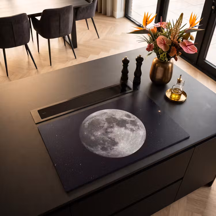 Inductie beschermer - Maan - Sterren - Ruimte — 3