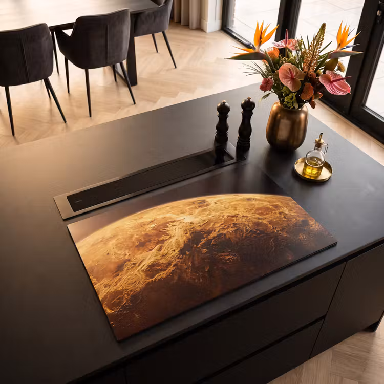 Inductie beschermer - Planeet - Ruimte - Oranje — 3