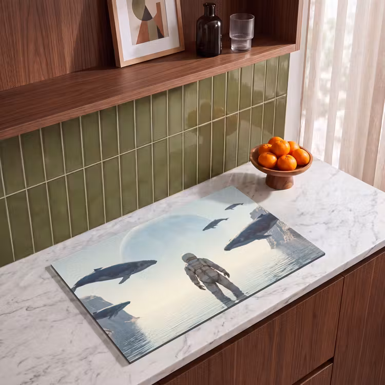 Inductie beschermer - Ruimtevaarder - Walvis - Fantasie — 4