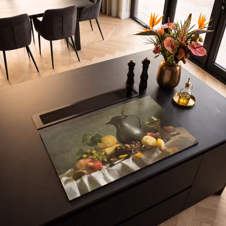 Inductie beschermer - Stilleven met Kaas en Fruit — 3