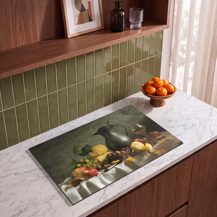 Inductie beschermer - Stilleven met Kaas en Fruit — 4