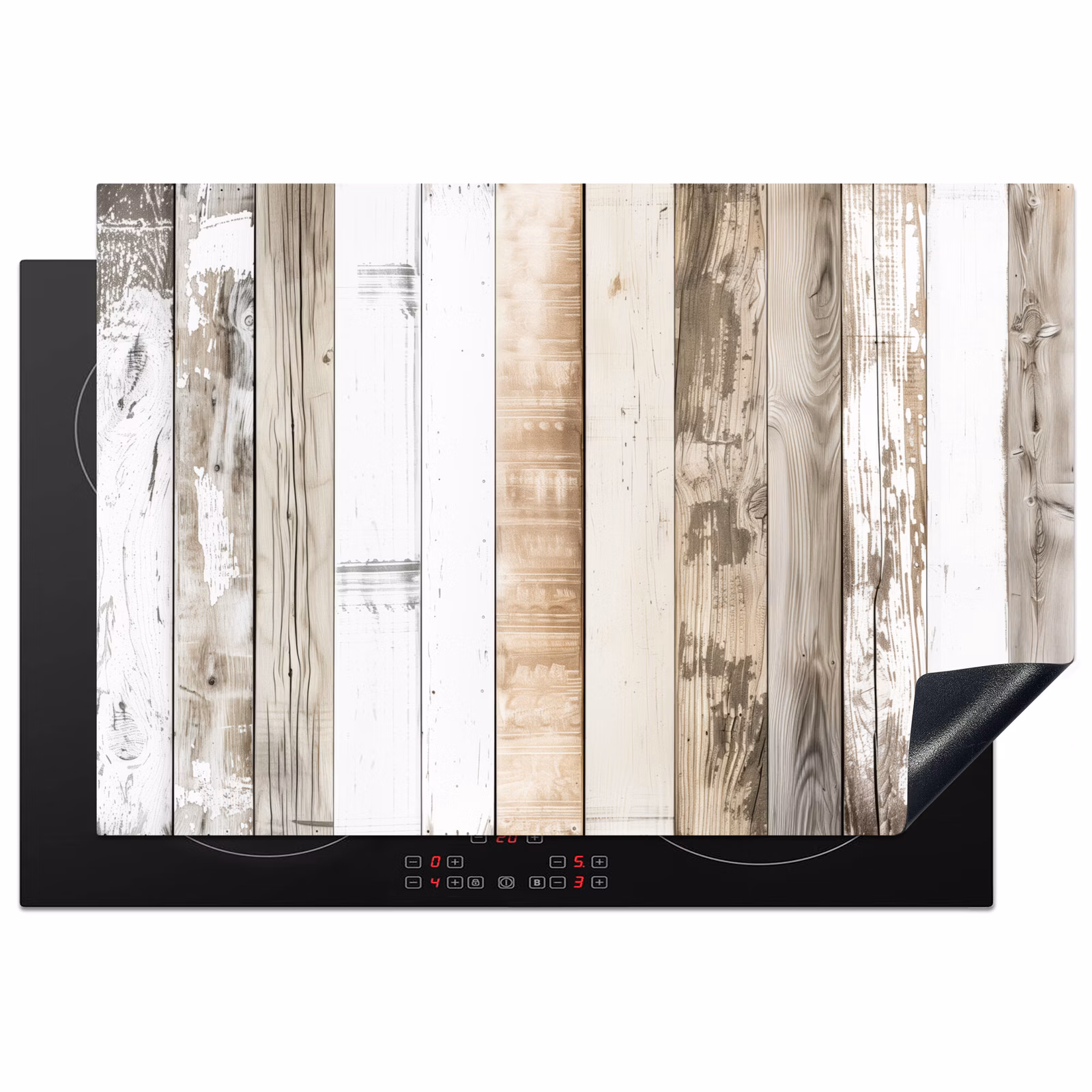Inductie beschermer - Verweerd Houten Planken — 1