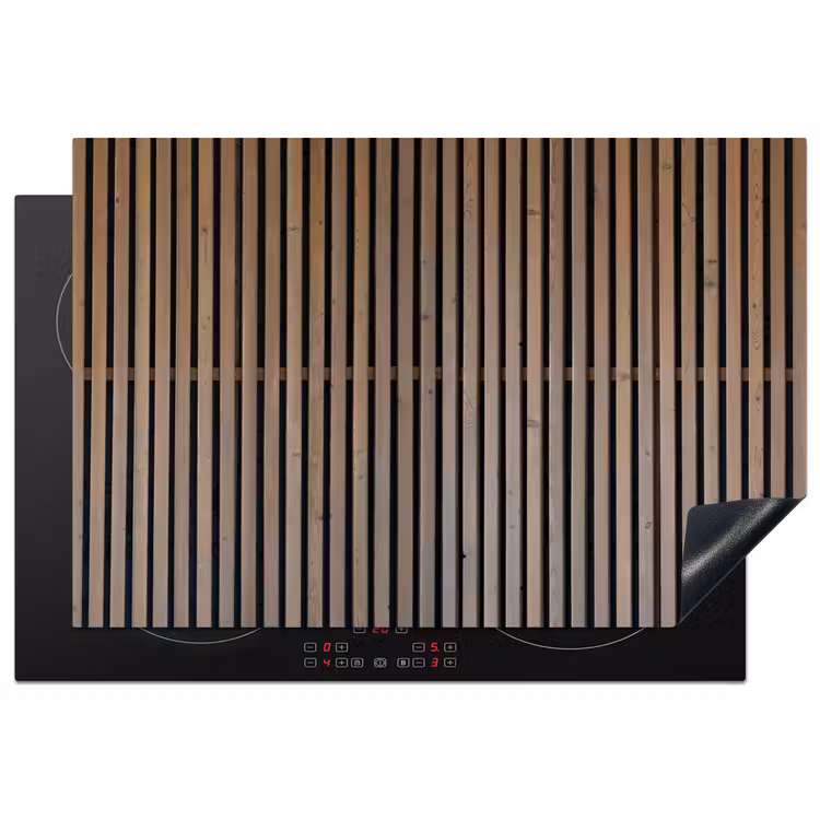 Inductie beschermer - Vintage - Hout - Design - Structuur — 2