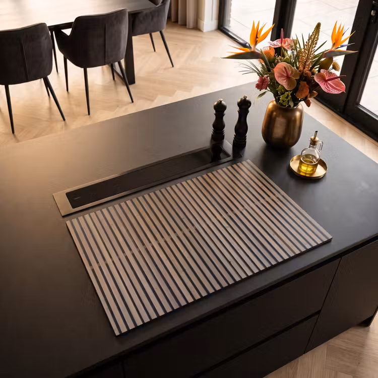 Inductie beschermer - Vintage - Hout - Design - Structuur — 3