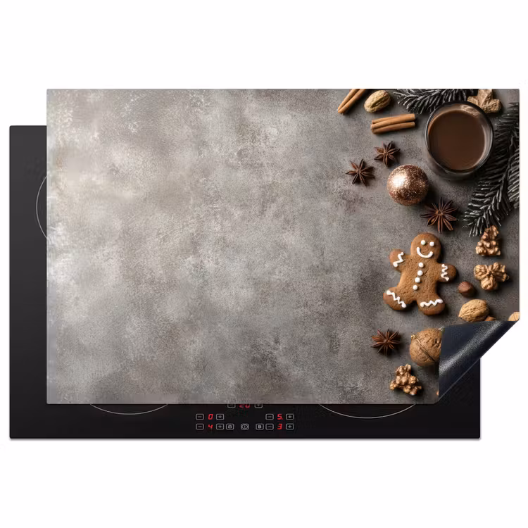Inductie beschermer - Winter - Kerst - Warm - Eten — 1