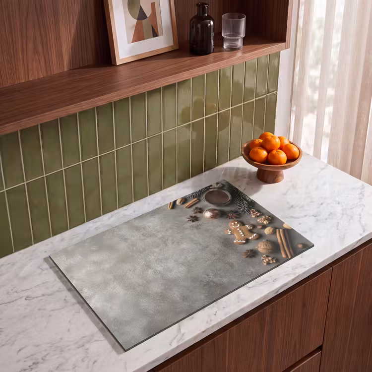Inductie beschermer - Winter - Kerst - Warm - Eten — 4