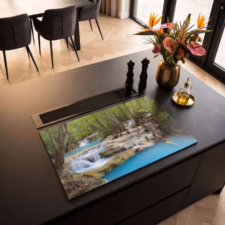 Inductie beschermer - Waterval - Natuur - Rivier - Bos - Water — 3
