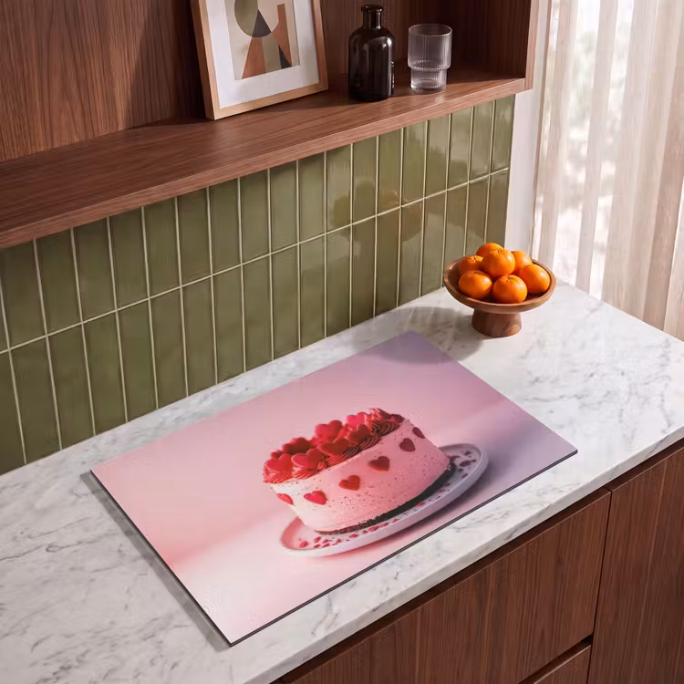 Inductie beschermer - Taart - Hart - Roze — 4