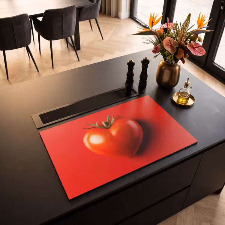Inductie beschermer - Tomaat - Rood - Hart — 3