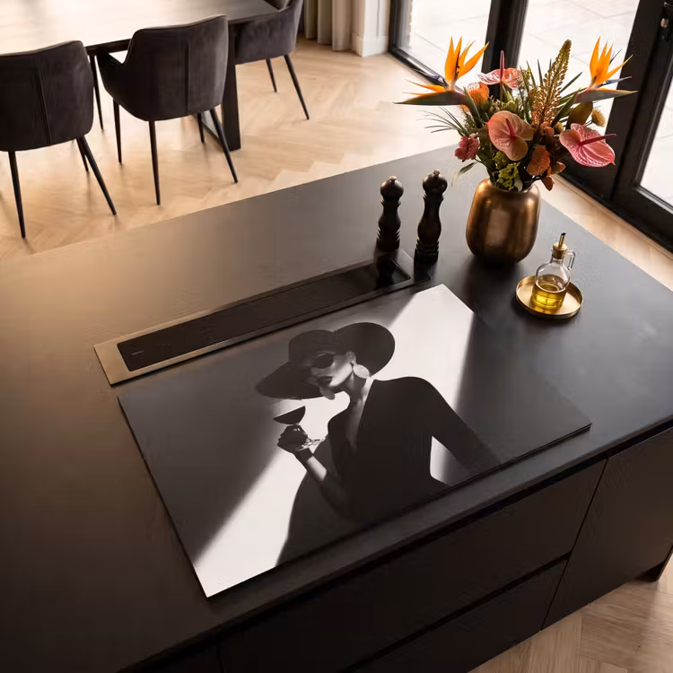 Inductie beschermer - Vrouw - Wijn - Chic — 3