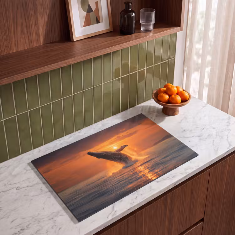 Inductie beschermer - Walvis - Zon - Zee — 4