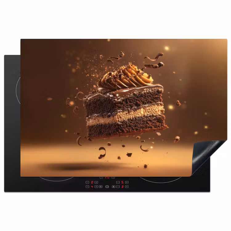 Inductie beschermer - Taart - Chocolade - Eten - Brownie — 2