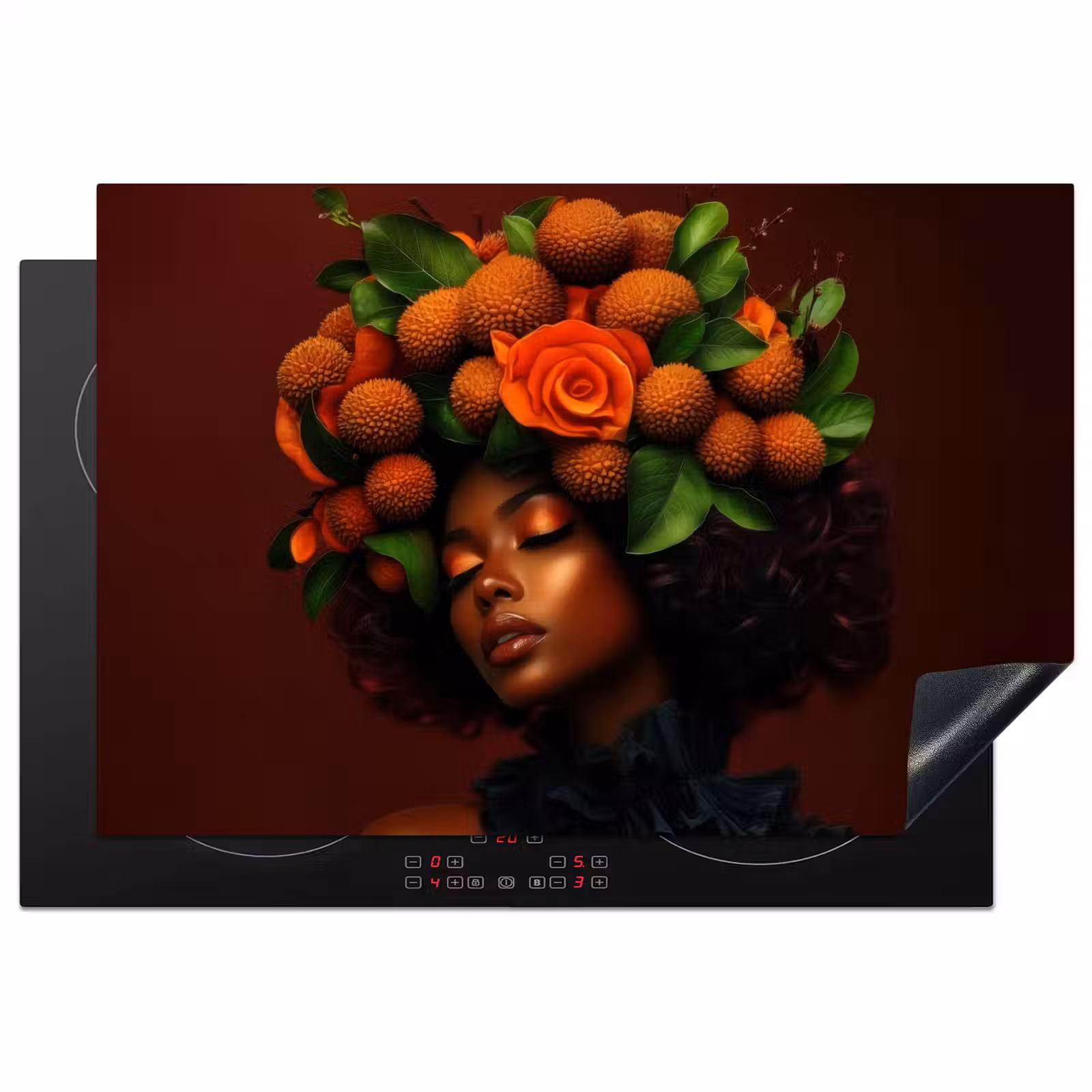 Inductie beschermer - Vrouw - lychee - exotisch — 1