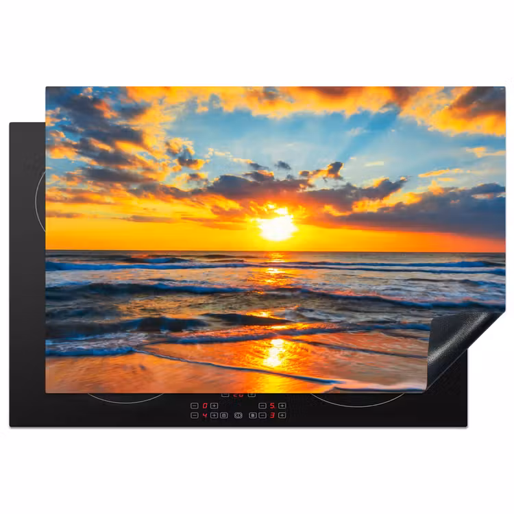 Inductie beschermer - Strand - Zee - Zonsondergnag — 2