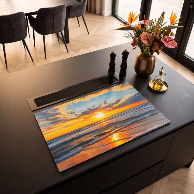 Inductie beschermer - Strand - Zee - Zonsondergnag — 3