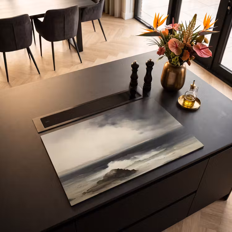 Inductie beschermer - Zee - Rotsen - Storm — 3