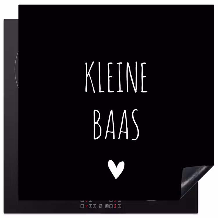 Inductie beschermer - Spreuken - Kleine baas - Quotes — 1