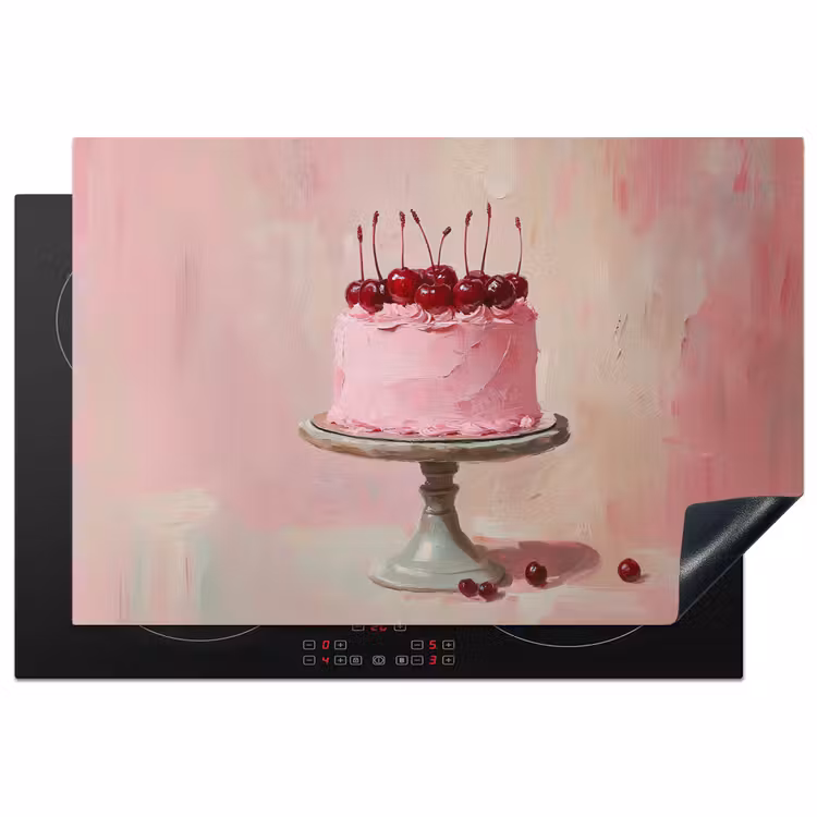 Inductie beschermer - Taart - Pink - Cherry — 1