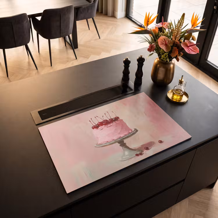 Inductie beschermer - Taart - Pink - Cherry — 3