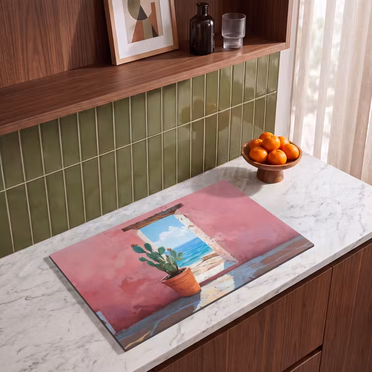 Inductie beschermer - Zee - Roze - Cactus — 4