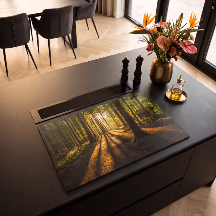Inductie beschermer - Zon - Bomen - Bos - Landschap - Natuur — 3