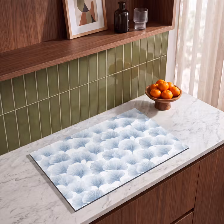 Inductie beschermer - Waaier - Modern - Blauw — 4
