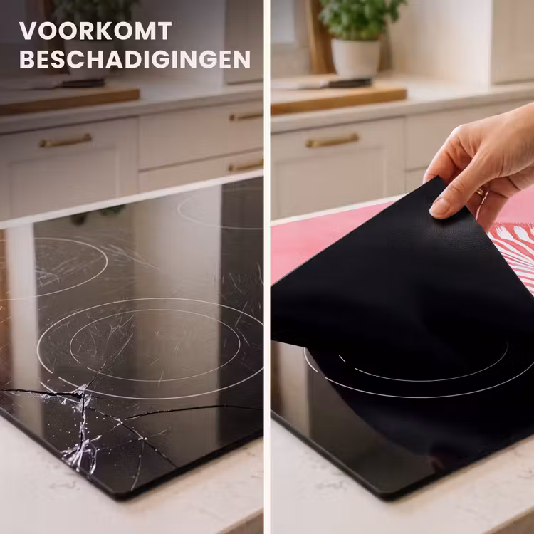 Inductie beschermer - Zebra - Pink - Verf — 2