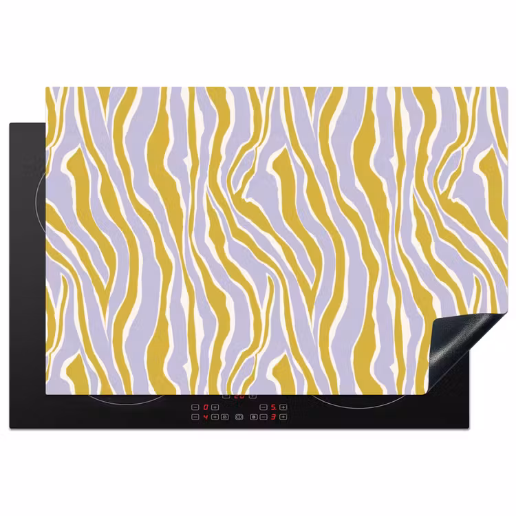 Inductie beschermer - Zebra - Modern - Meerkleurig — 2