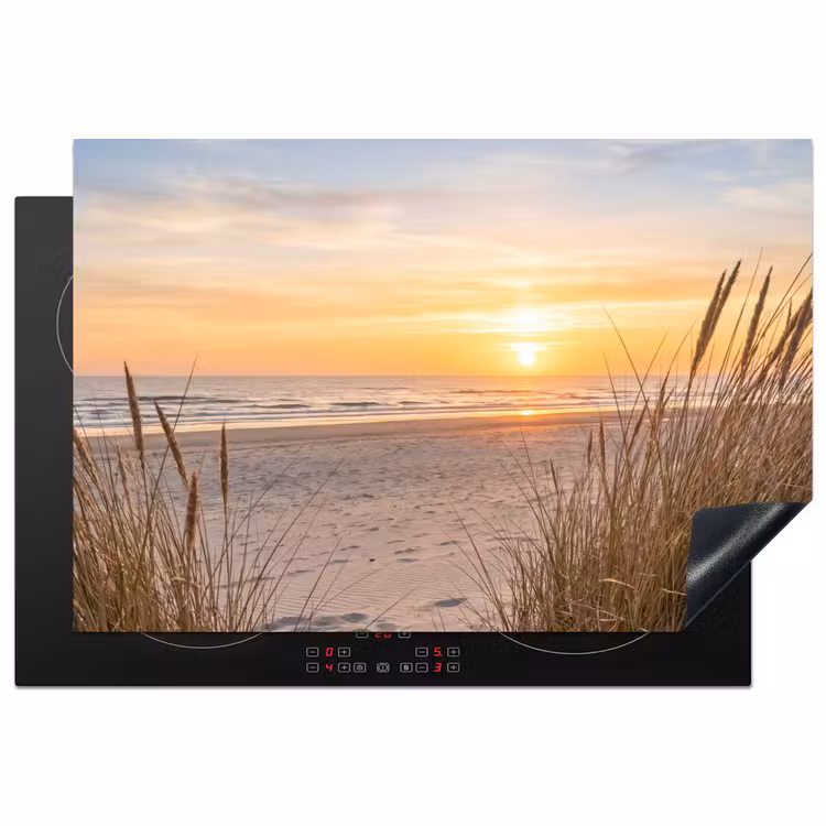 Inductie beschermer - Zonsondergang - Duinen - Zee — 1