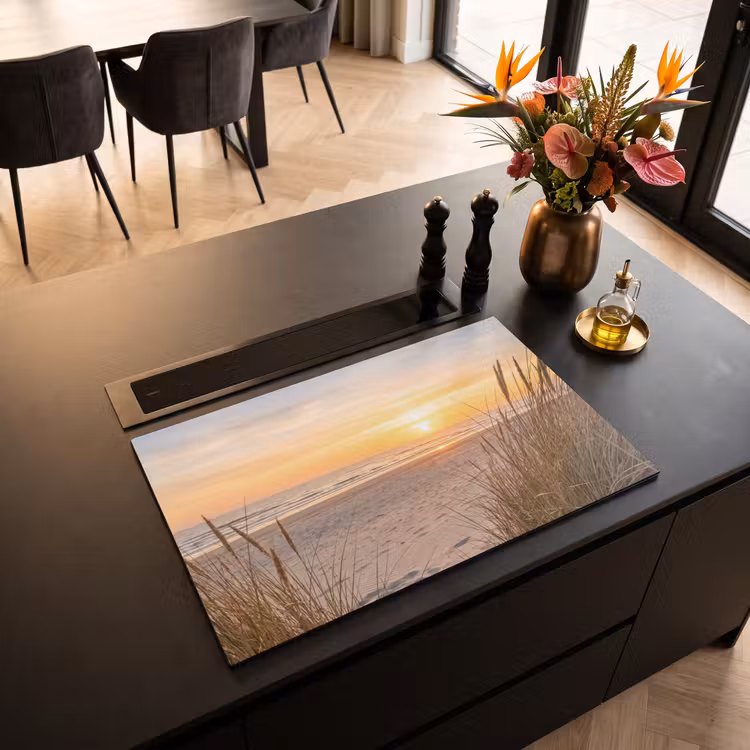 Inductie beschermer - Zonsondergang - Duinen - Zee — 3