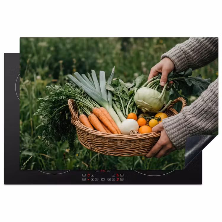 Inductie beschermer - Veld - Groenten - Biologisch - Oogst — 1