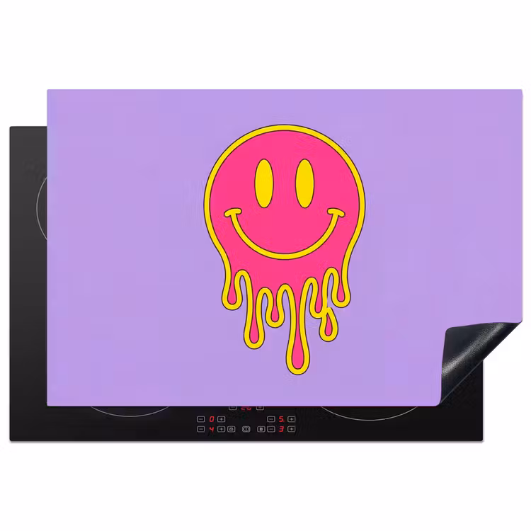 Inductie beschermer - Smiley - Drip - Neon — 2