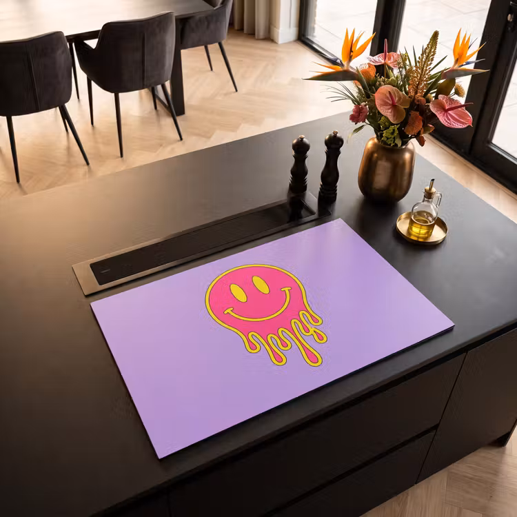 Inductie beschermer - Smiley - Drip - Neon — 3