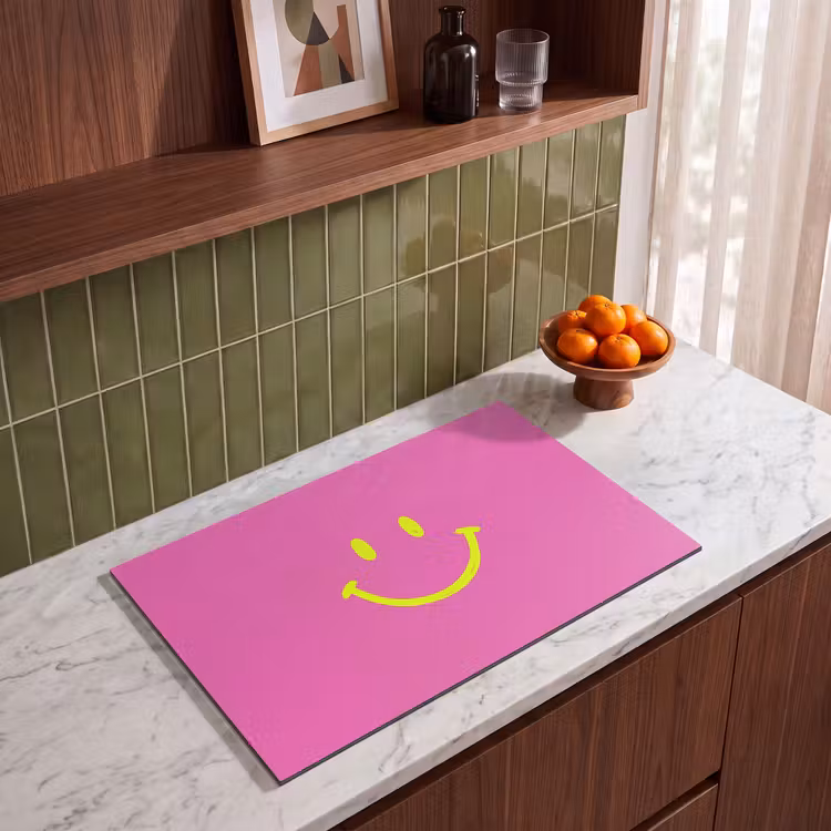 Inductie beschermer - Smiley - Vrolijk - Roze — 4