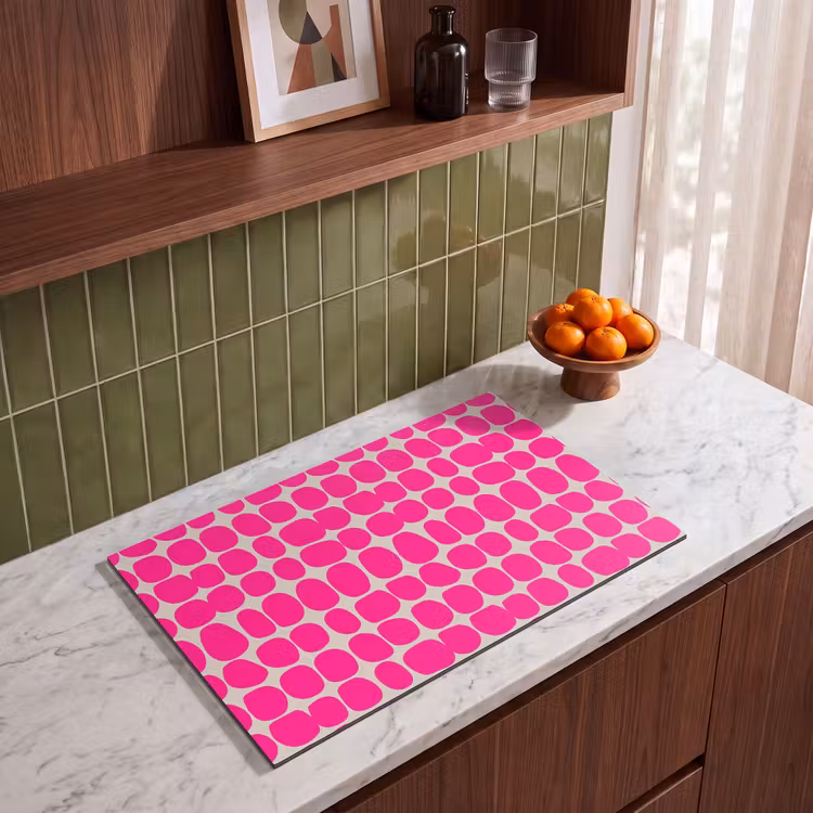 Inductie beschermer - Stippen - Patroon - Roze — 4