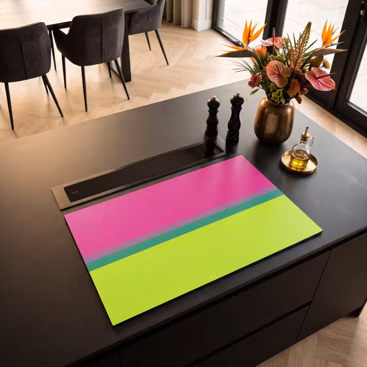 Inductie beschermer - Strepen - Modern - Kleurrijk — 3