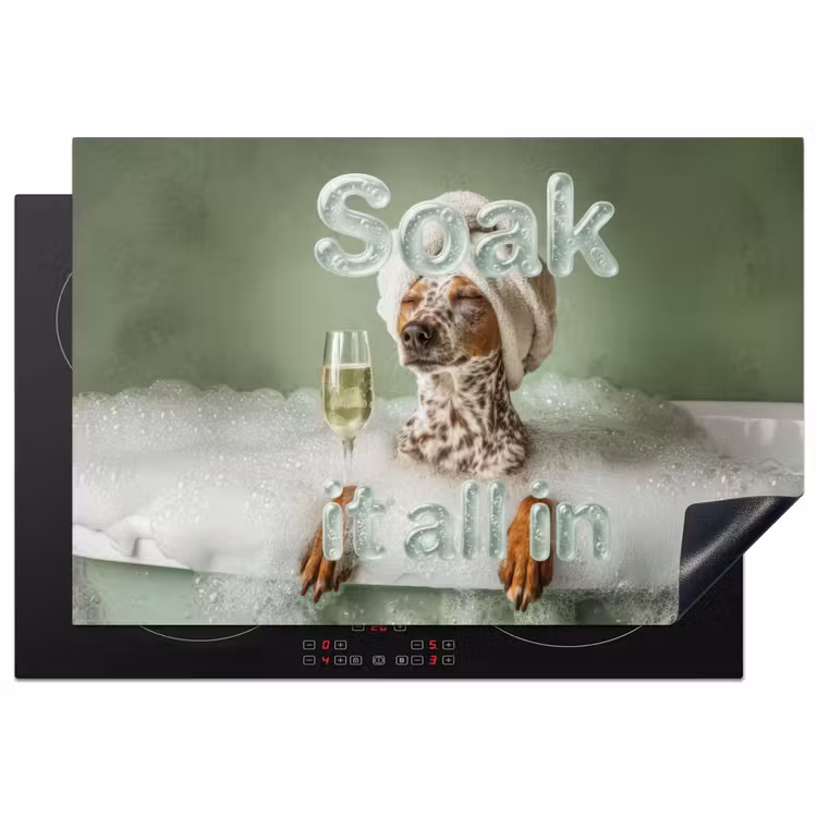 Inductie beschermer - Soak it all in - Hond - Bad — 2