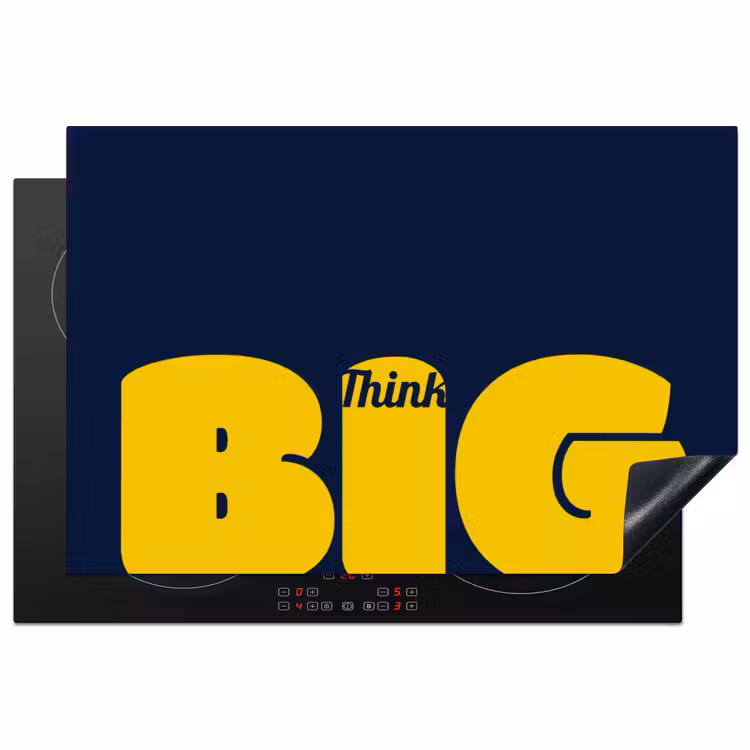 Inductie beschermer - Think big - Blauw - Geel — 2