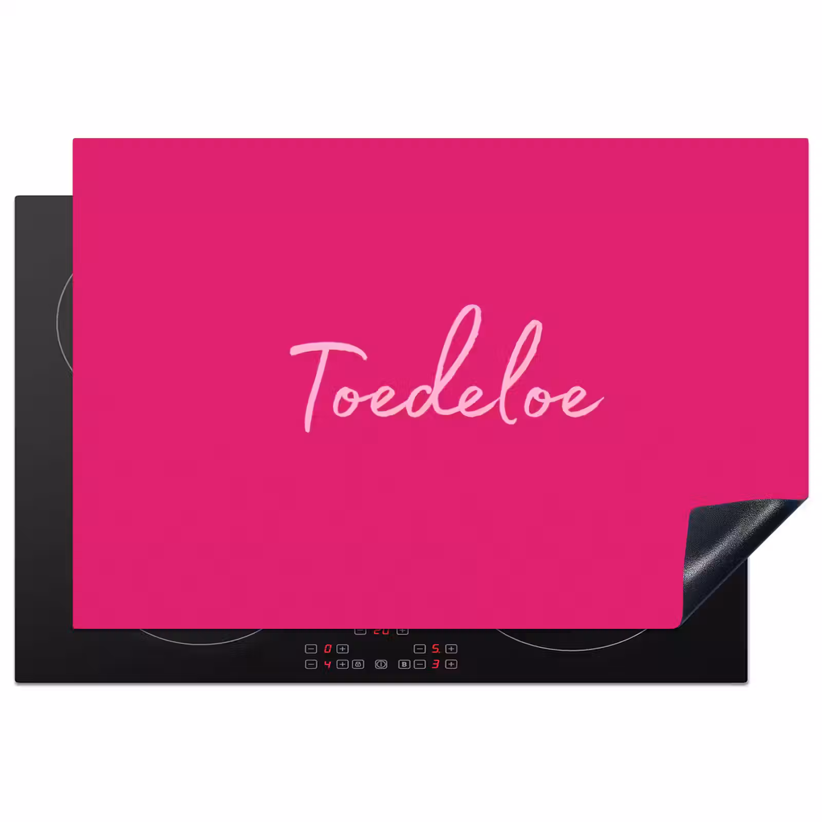 Inductie beschermer - Toedeloe - Roze — 1
