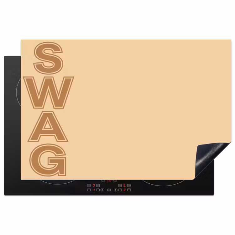 Inductie beschermer - Swag - Bruin - Beige — 1