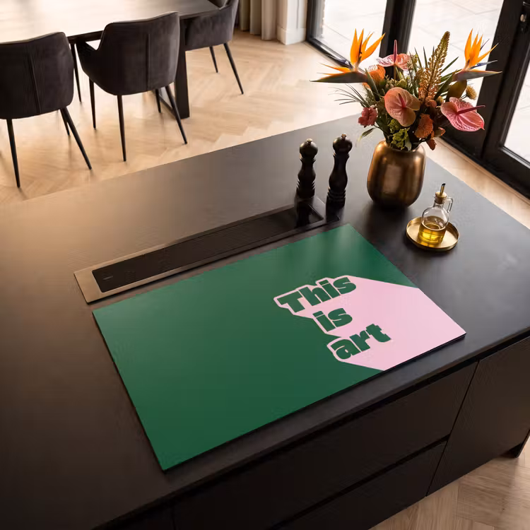 Inductie beschermer - This is art - Schaduw - Roze — 3