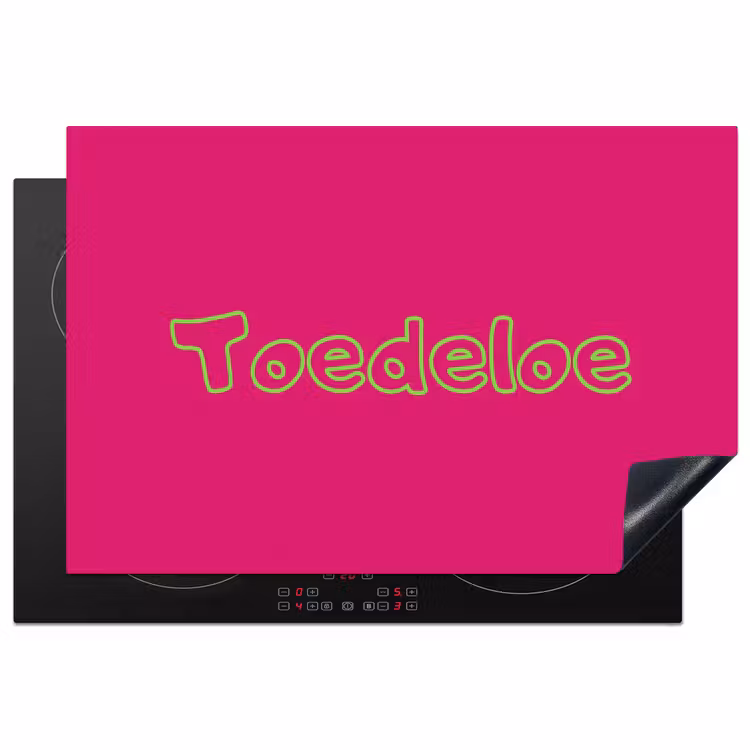 Inductie beschermer - Toedeloe - Groen - Roze — 2