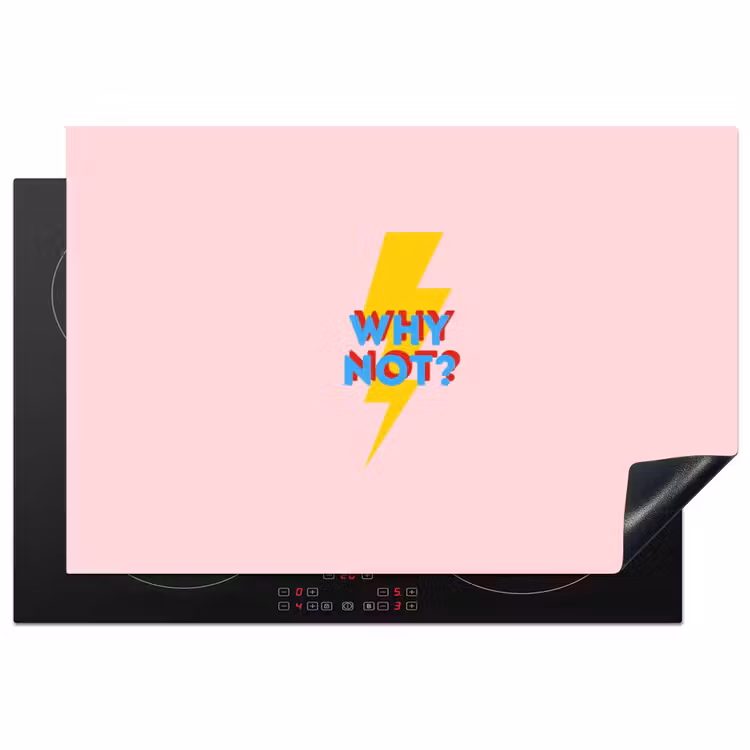 Inductie beschermer - Why not - Bliksem - Roze — 1