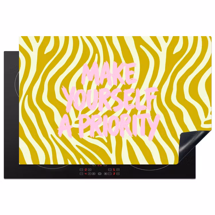 Inductie beschermer - Zebraprint - Priority - Roze — 2