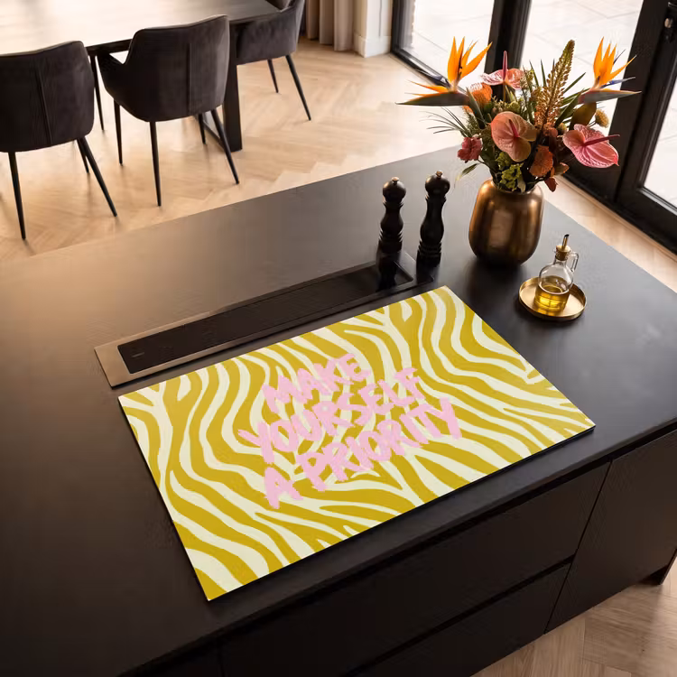 Inductie beschermer - Zebraprint - Priority - Roze — 3