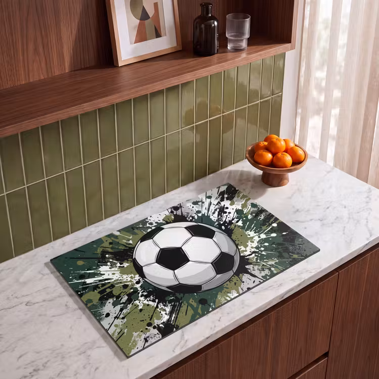 Inductie beschermer - Voetbal - Verf - Spetters - Groen — 4