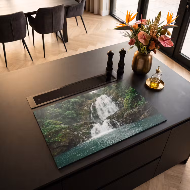 Inductie beschermer - Waterval - Bos - Natuur - Groen — 3