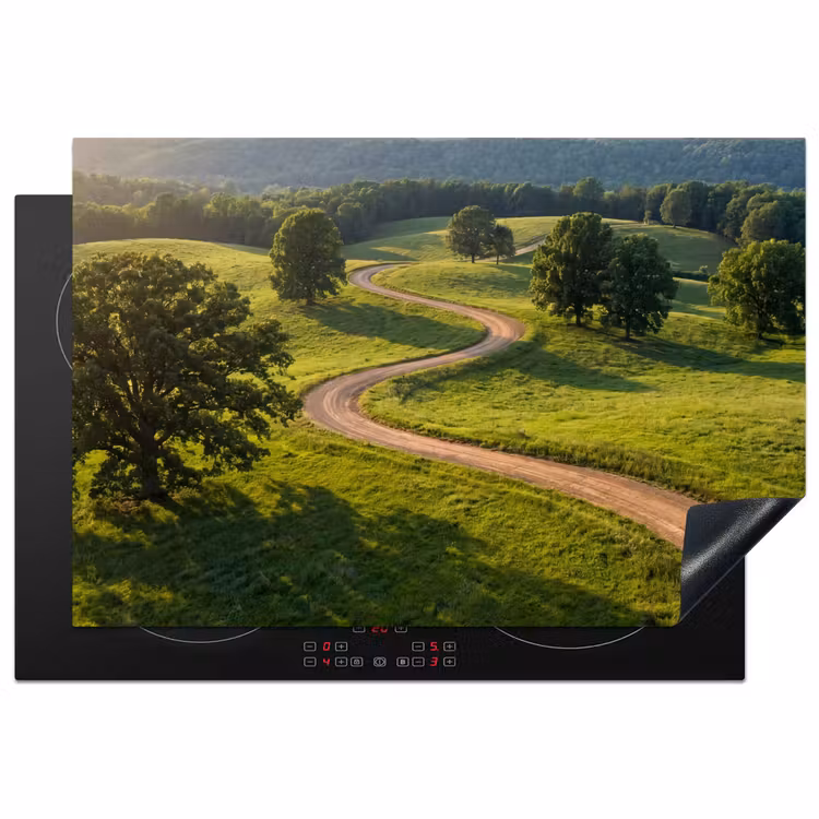 Inductie beschermer - Weg - Weide - Natuur - Groen — 2